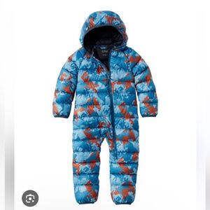 L.L. Bean Infants’' Ultralight 650 Bunting, Animal Camo Print